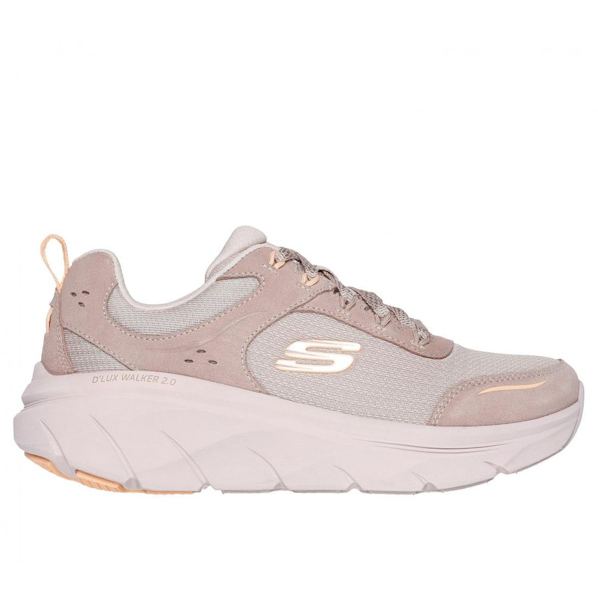 SKECHERS - Zapatilla Mujer D'Lux Walker 2.0 Autumn Sun Beige Skechers