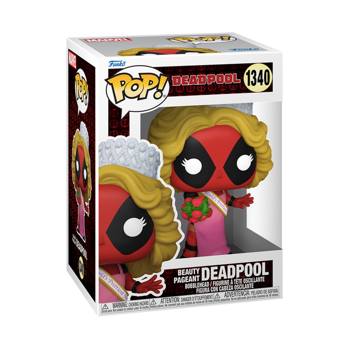 FUNKO - Funko Pop 1340 - Deadpool Beauty Pageant Deadpool