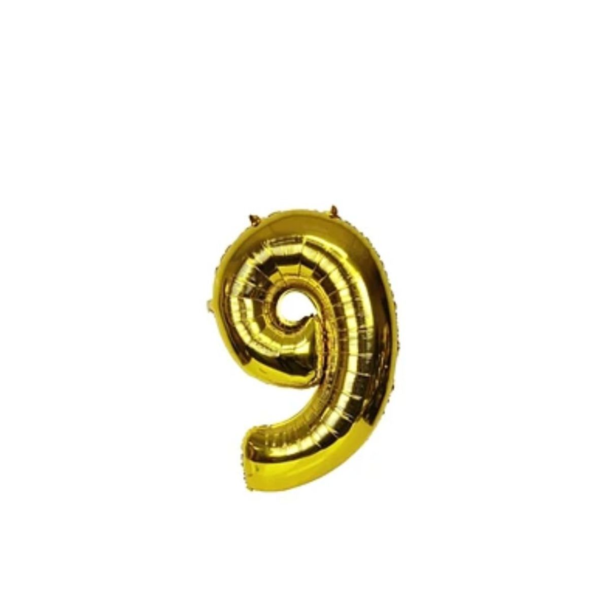 GENERICO - Globo Numero 9 Dorado 40 pulgadas