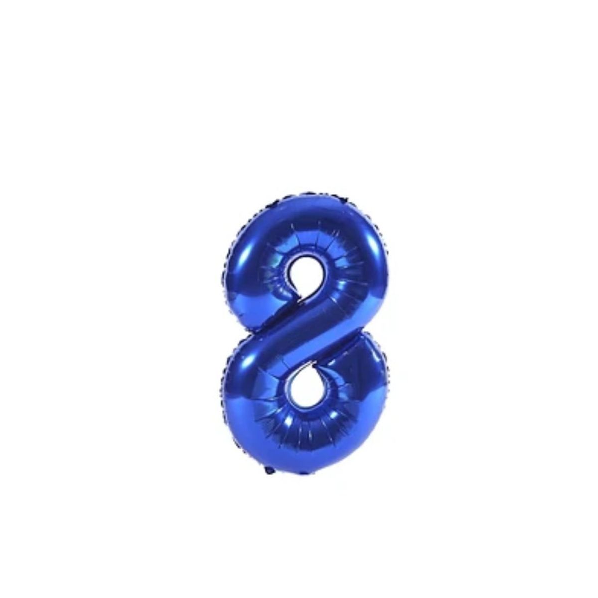 GENERICO - Globo Numero 8 Azul 40 pulgadas