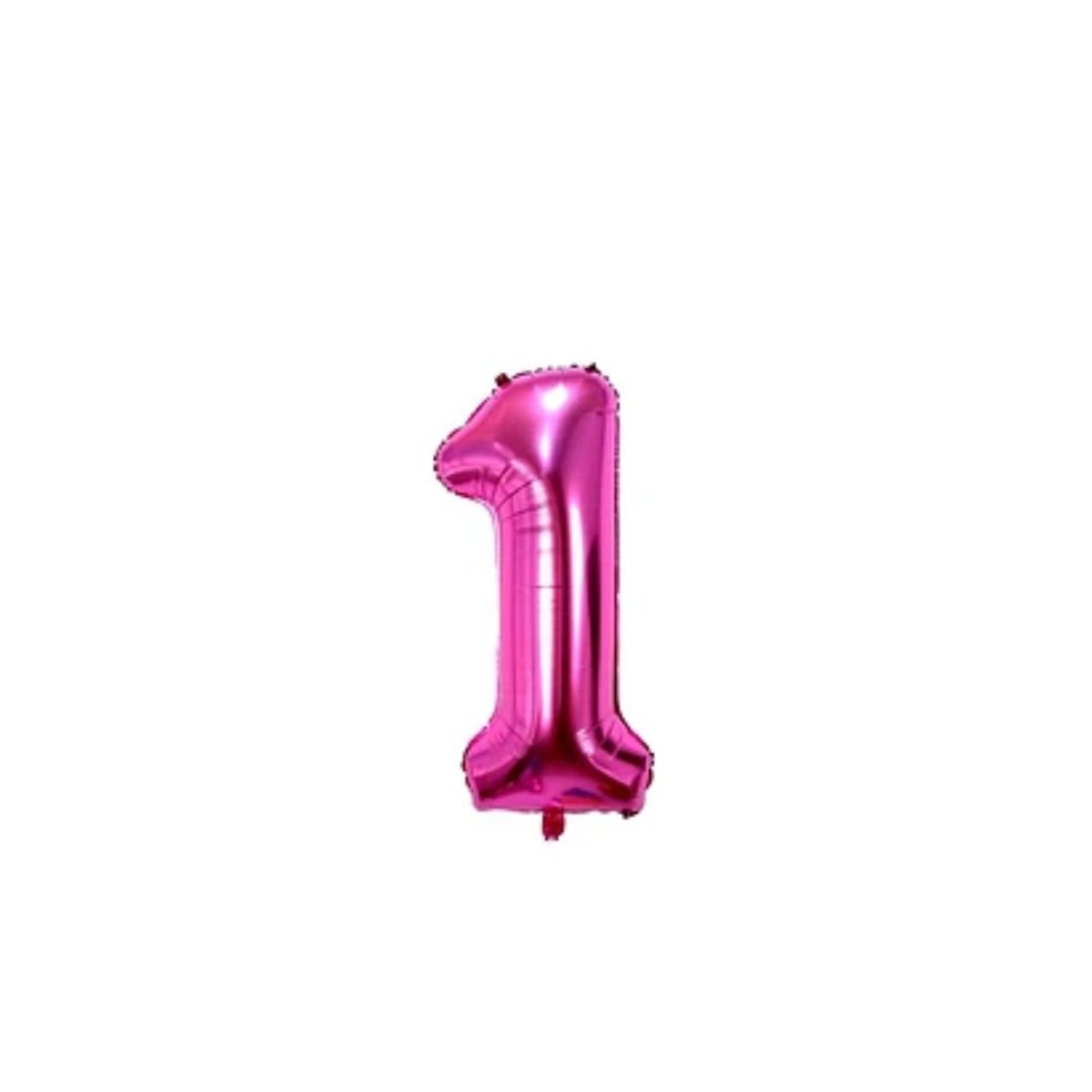 GENERICO - Globo Numero 1 Rosa 40 pulgadas