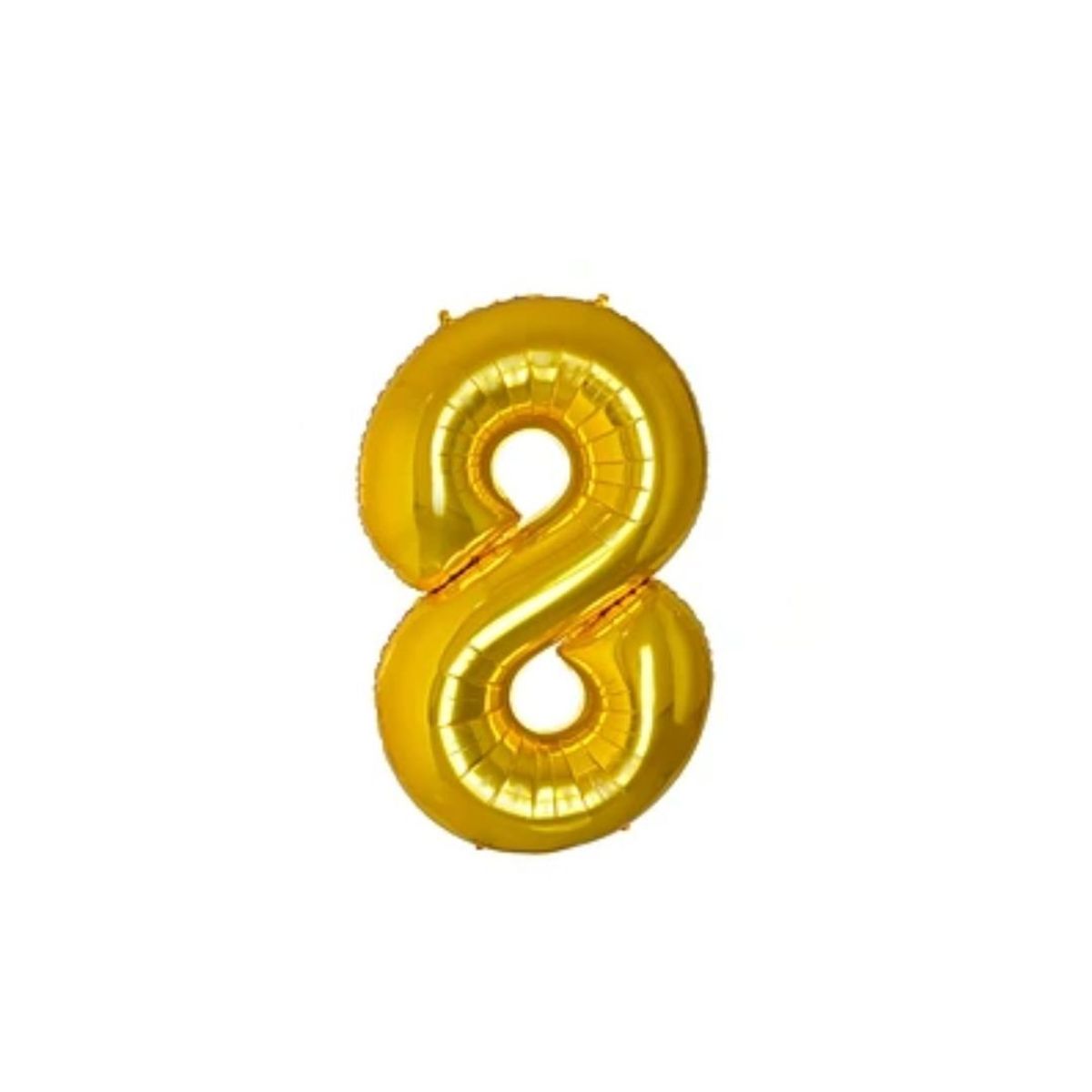 GENERICO - Globo Numero 8 Dorado 50 pulgadas