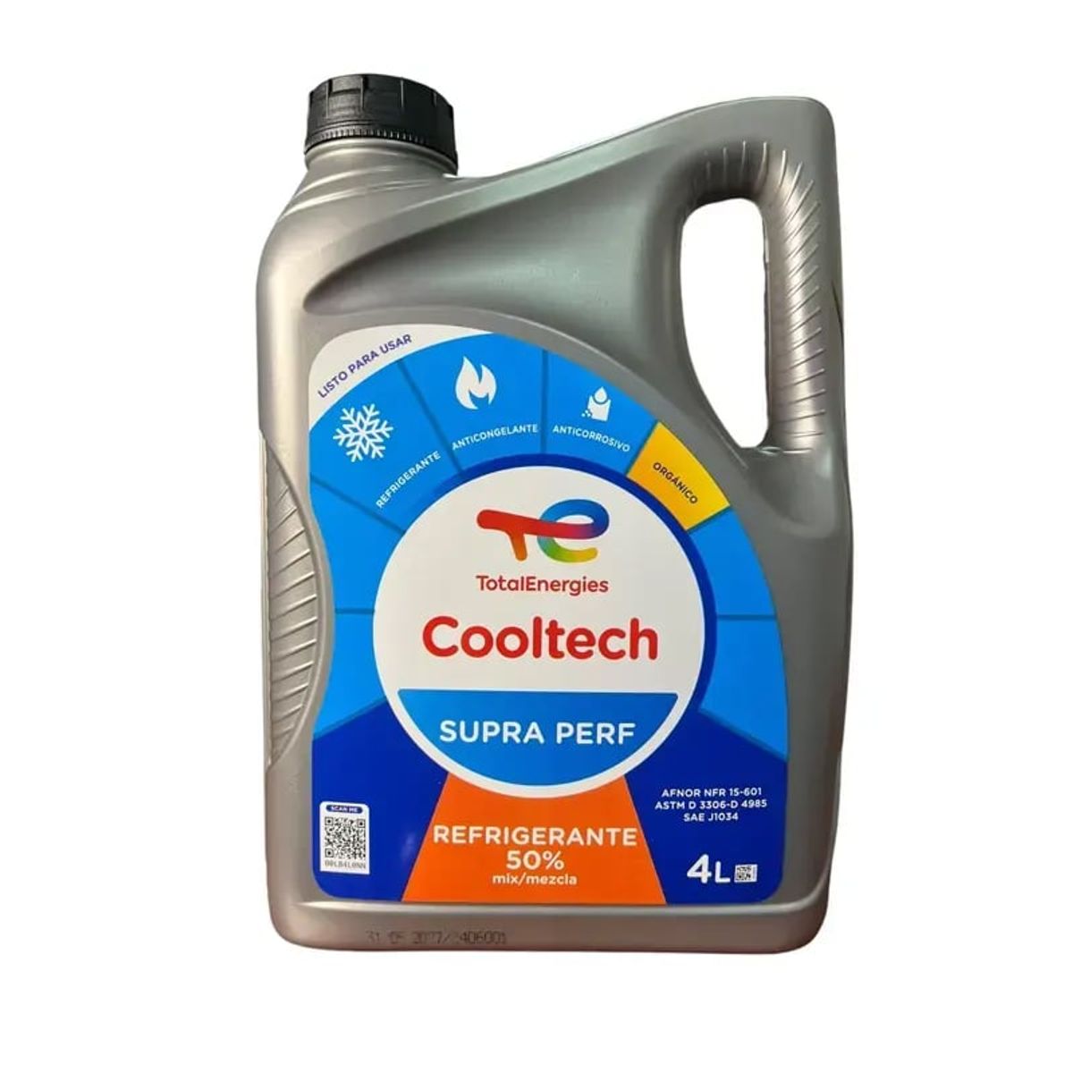 TOTAL - Anticongelante Refrigerante Total Supra Perf 4 Litros