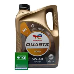 TOTAL - Aceite Motor Sintetico 5W40 Bidon 4L