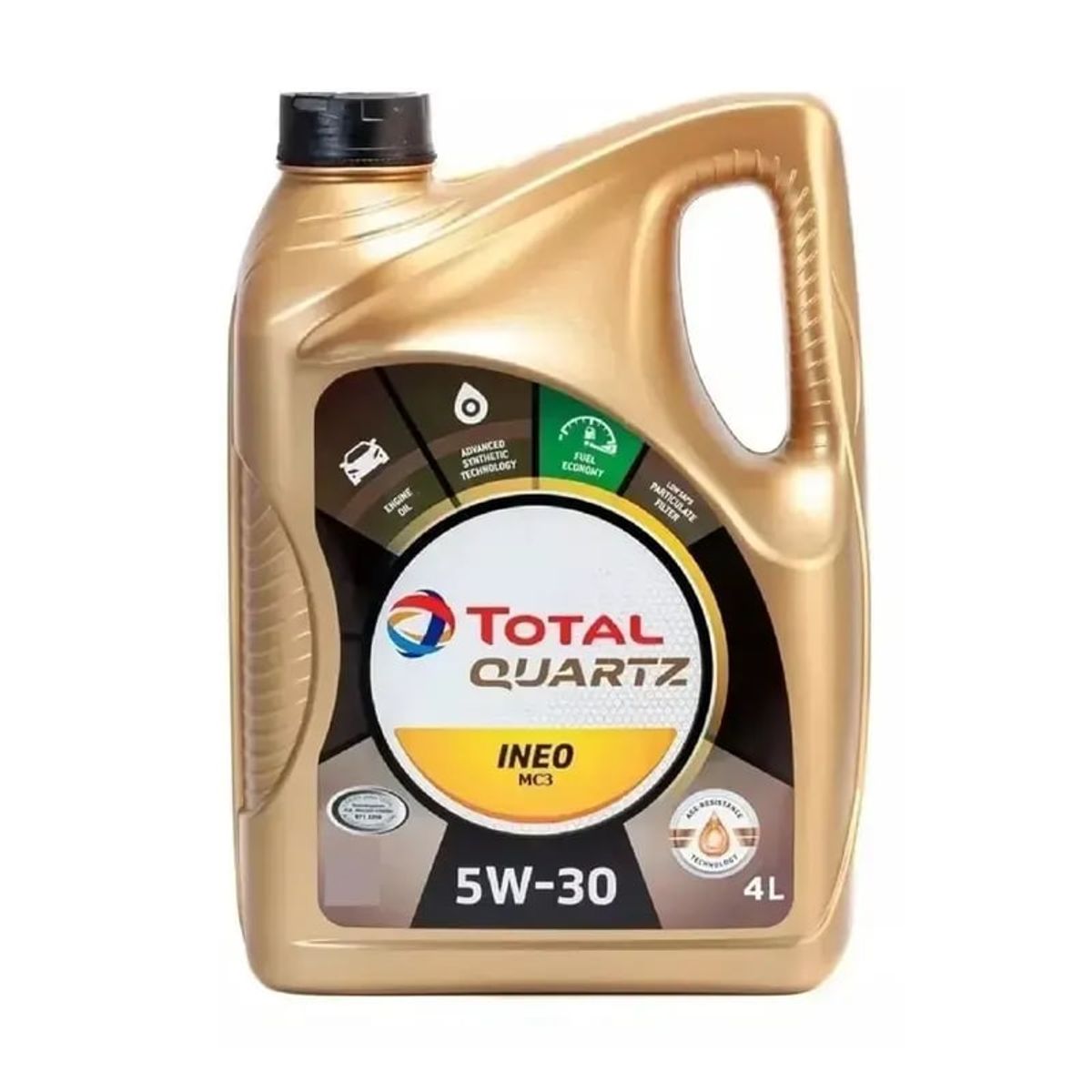 TOTAL - Aceite 5W30 Total Quartz Ineo Mc3 Dexos2 Dpf