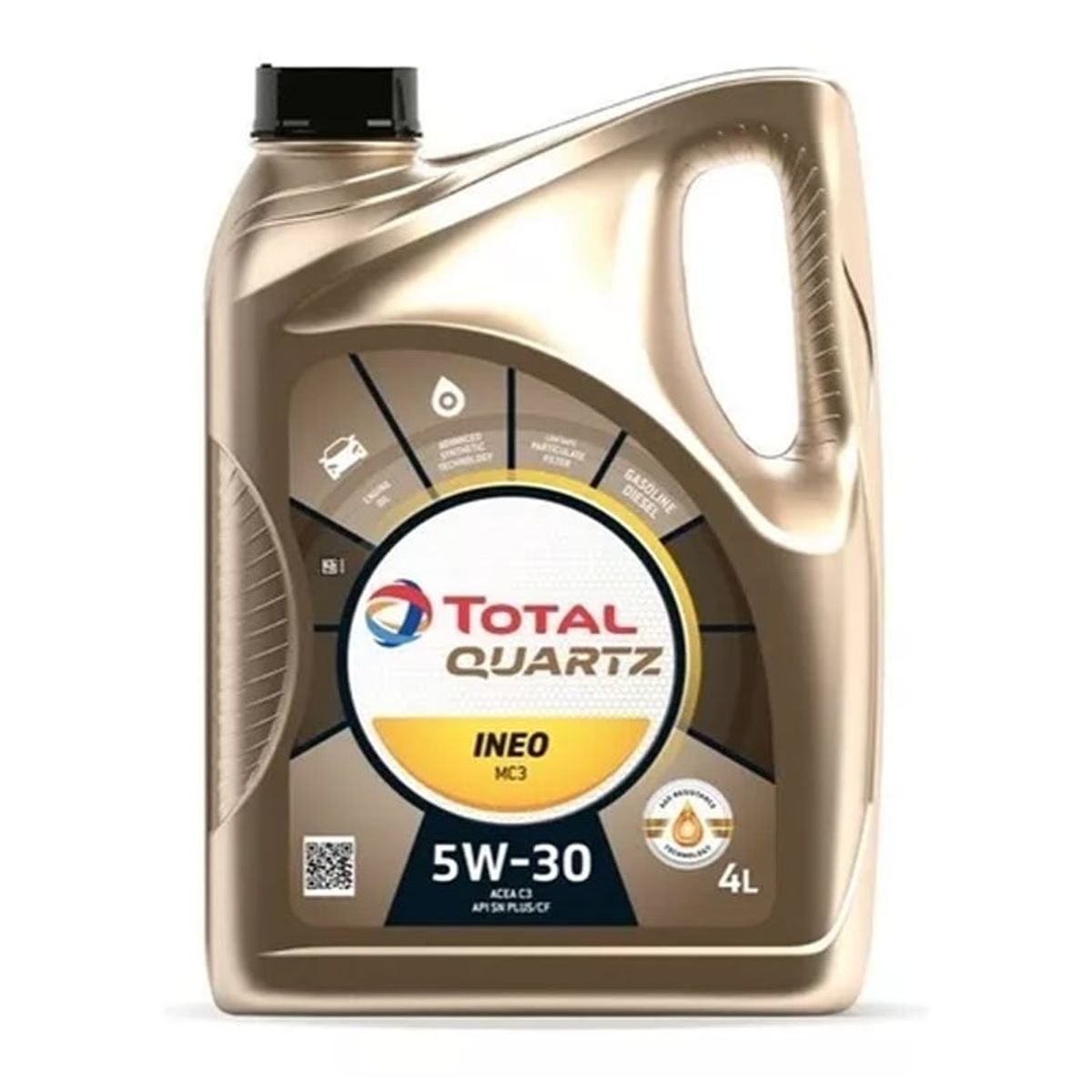 TOTAL - Aceite 5W30 Total Quartz Ineo Mc3 Dexos2 Dpf