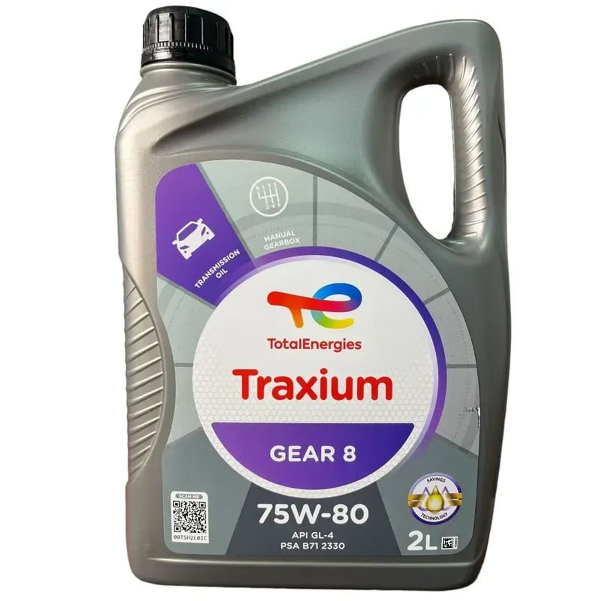 TOTAL - Aceite Transmision Caja Manual Total 75W80 2 Litros