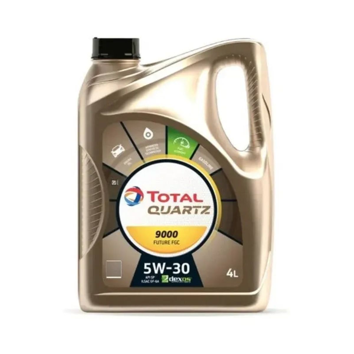 TOTAL - Aceite Total Sintético 5W30 Fgc 4 Litros Ford Chevrolet