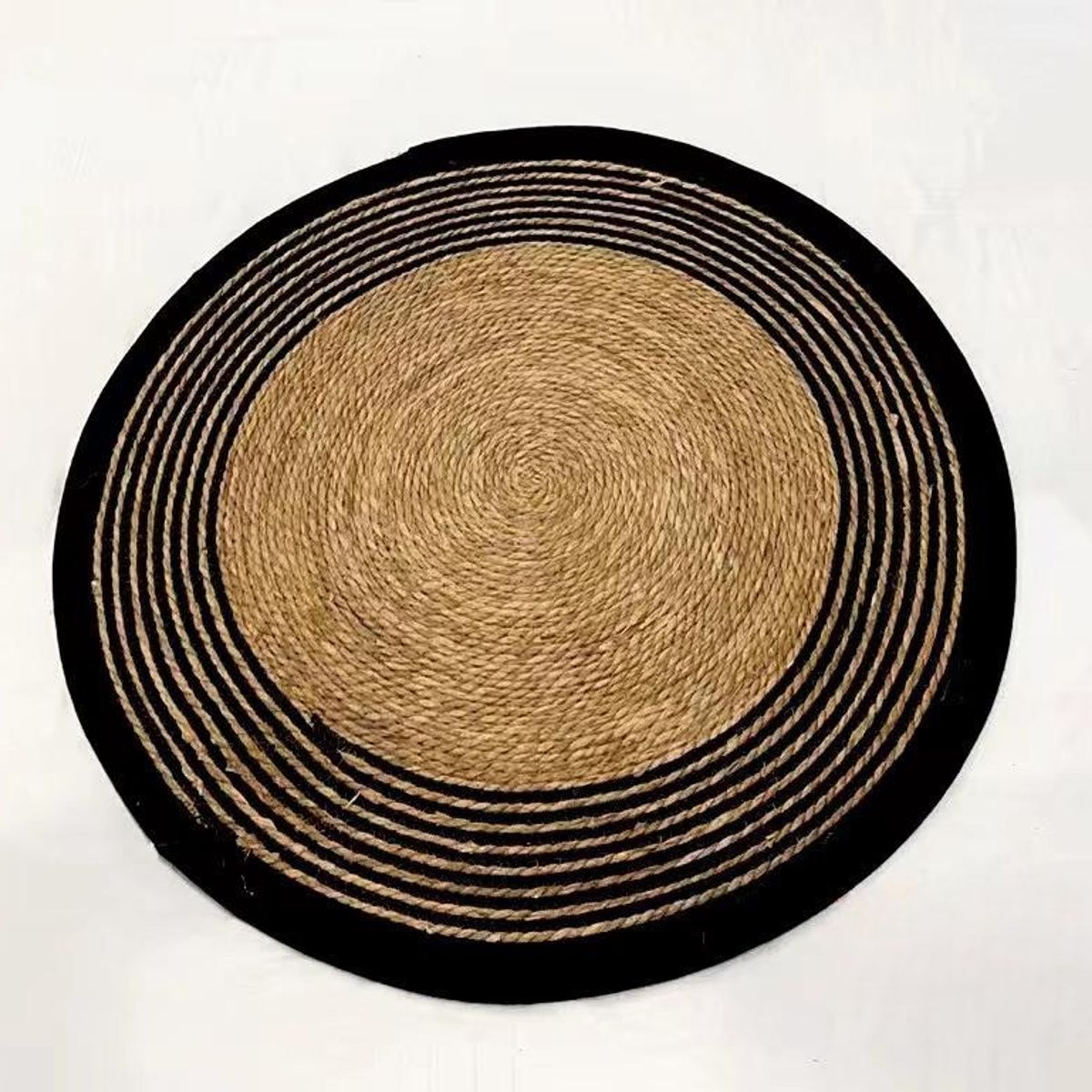 GENERICO - Alfombra redonda Yute  120CM 10.