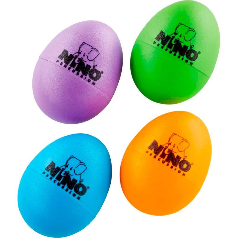 GENERICO - Huevitos Shaker Meinl Nino Percussion 4U Colores