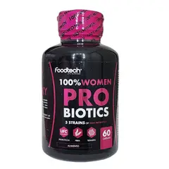 GENERICO - Foodtech 100% Women Probiotics 60 Capsulas