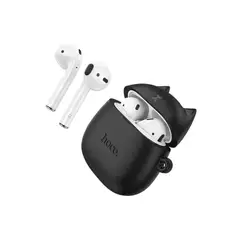HOCO - Audífono EW45 IN-EAR con funda de gato negro