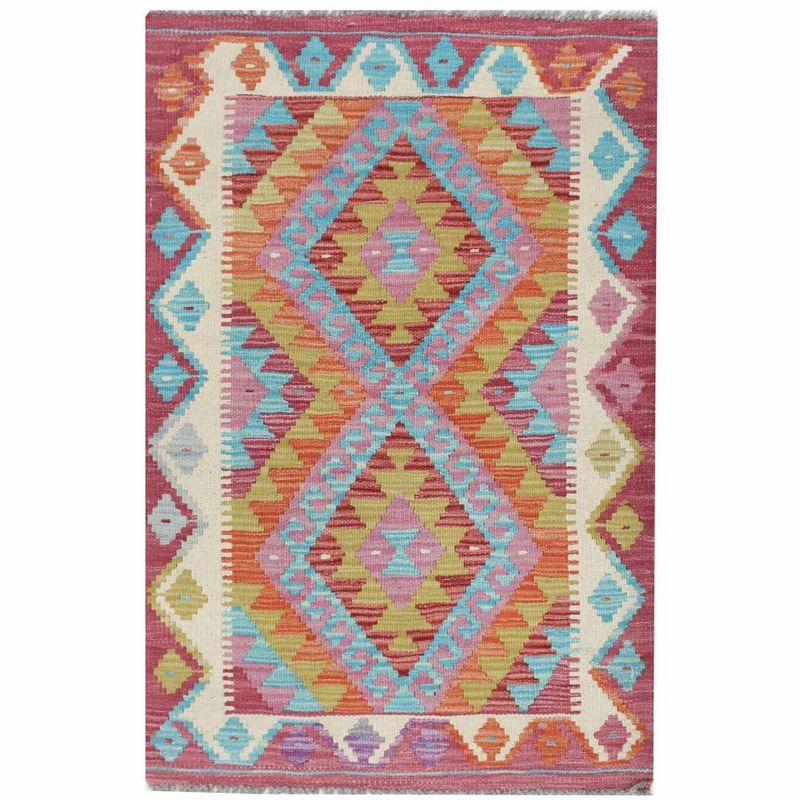 RUGS CL - Alfombra Rugscl Kilim Newtri Multicolor 064x096 7470KP