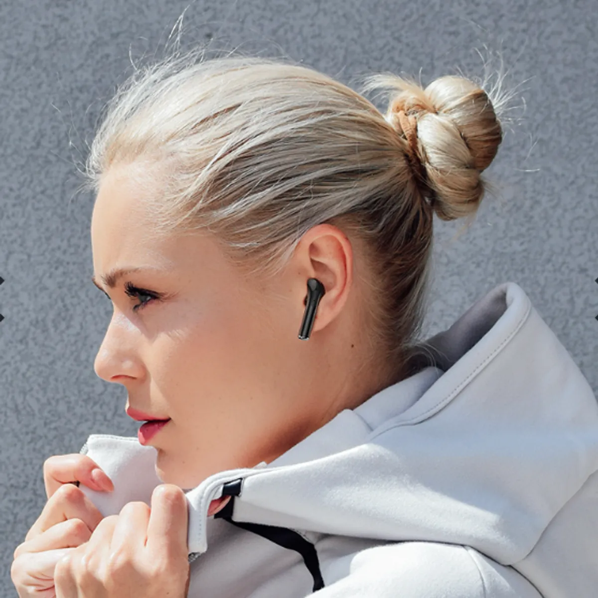 GENERICO - Audífono Inalámbrico Borofone BW29 In-Ear negro