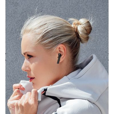 Imagen 2 del producto Audífono Inalámbrico Borofone BW29 In-Ear negro