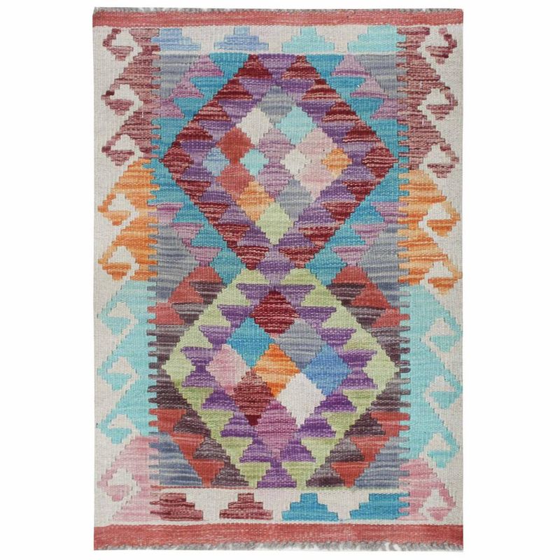 RUGS CL - Alfombra Rugscl Kilim Newtri Multicolor 062x087 7472KP