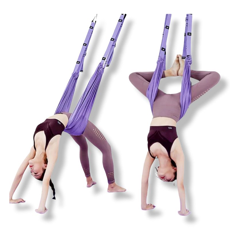 INVENCIBLE - CUERDA AEREA YOGA ESTIRAMIENTO Y ENTRENAMIENTO FITNESS AN83