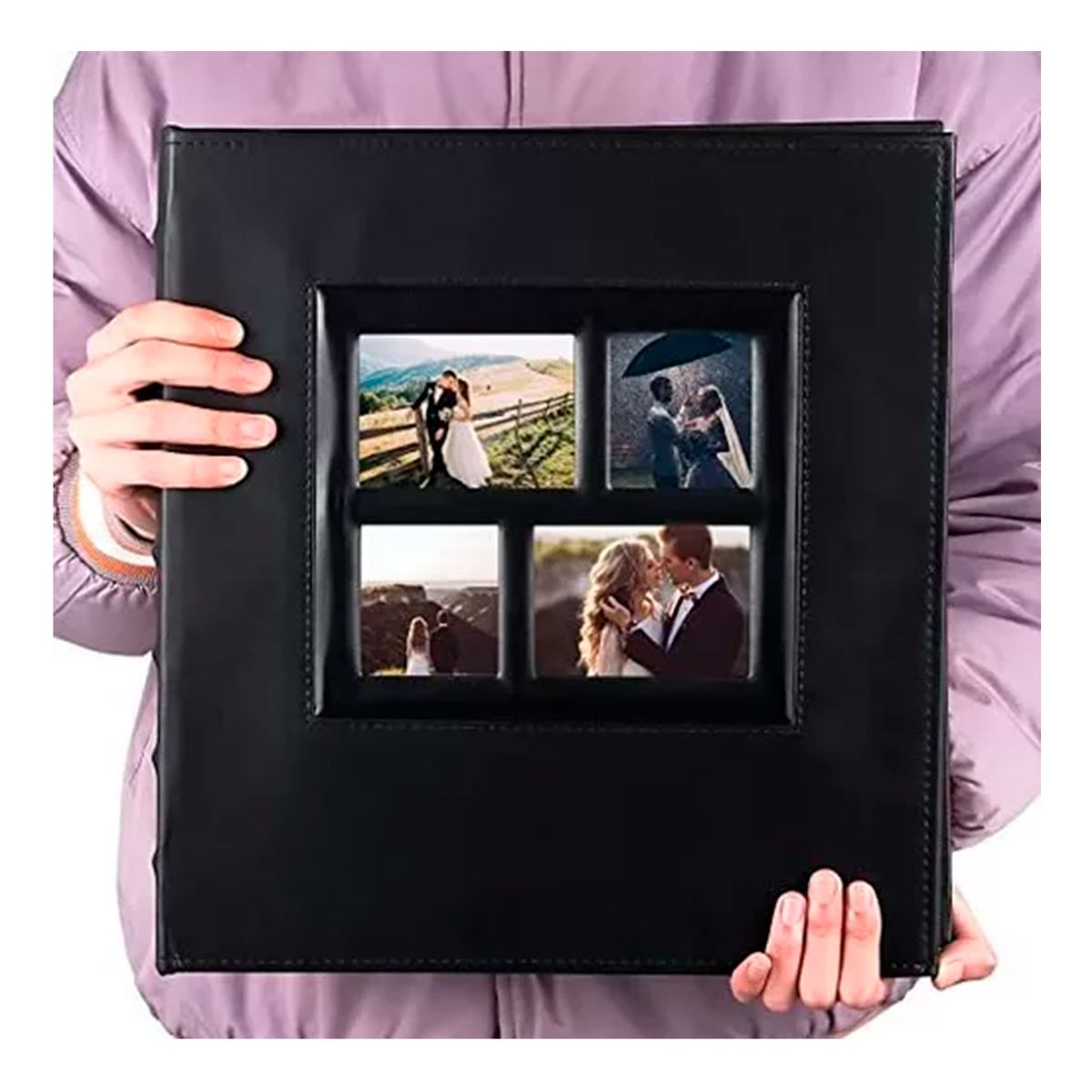 GENERICO - Álbum Fotográfico Para 500 Fotos Negro Premiun