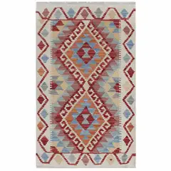 RUGS CL - Alfombra Rugscl Kilim Newtri Multicolor 061x097 7478KP
