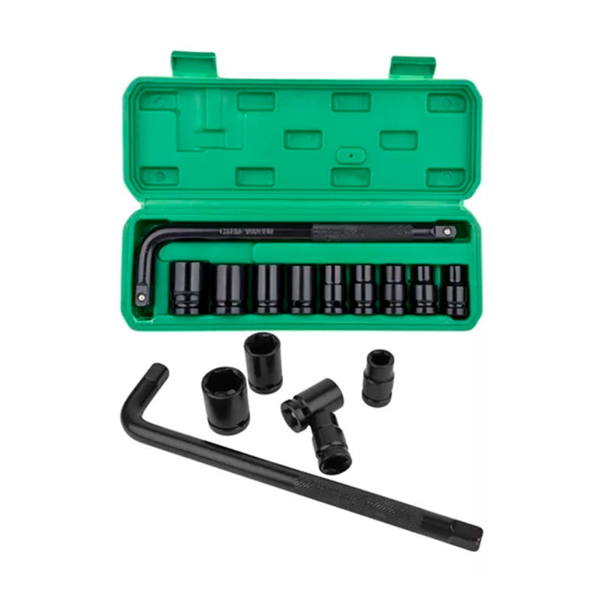 GENERICO - Kit Dados 10 Pzs herramientas Llave De Vaso