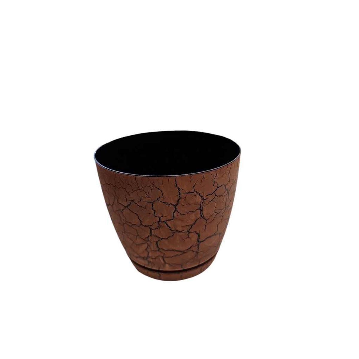 GENERICO - Macetas plásticas Craquelado hecho en Turquía 1,5 LT