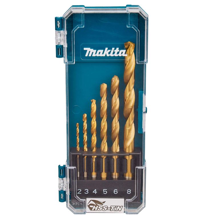 Set Broca HSS-TiN Metal Surtido 6 Pzs Eco
