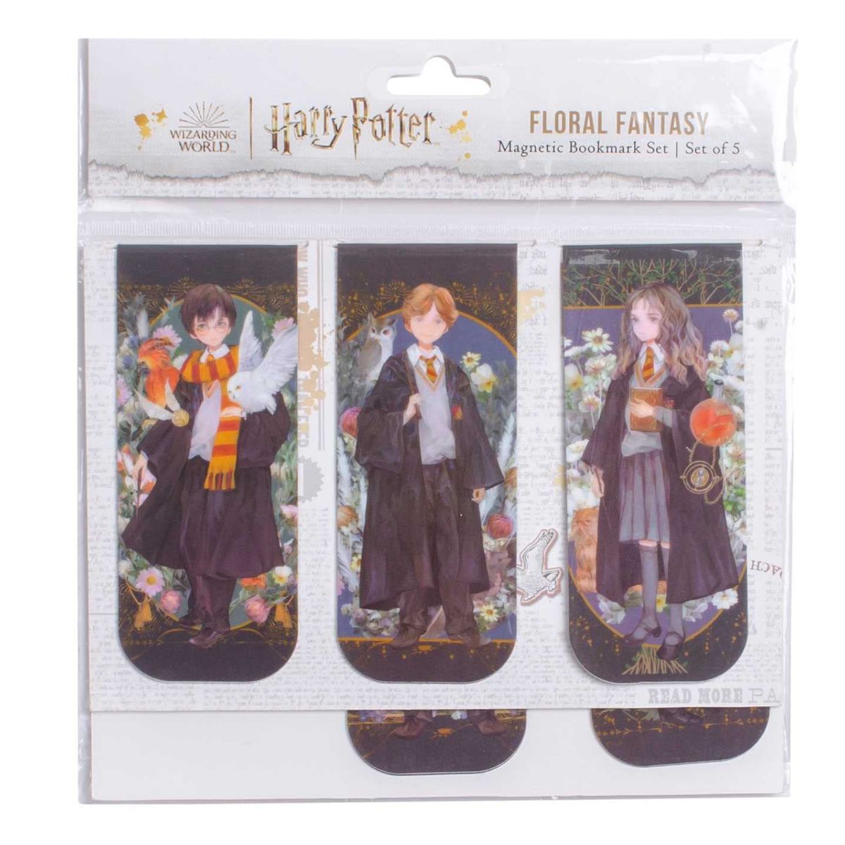 RETAILEXPRESS - Harry Potter Floral Fantasy Marcapaginas Magneticos (5)