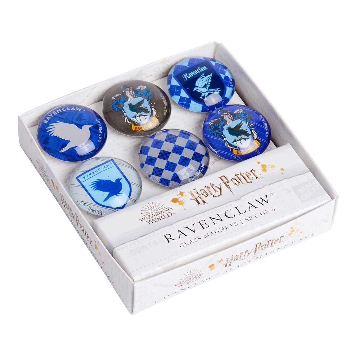RETAILEXPRESS - Harry Potter Imanes de Cristal Diseño Ravenclaw 6 Uds