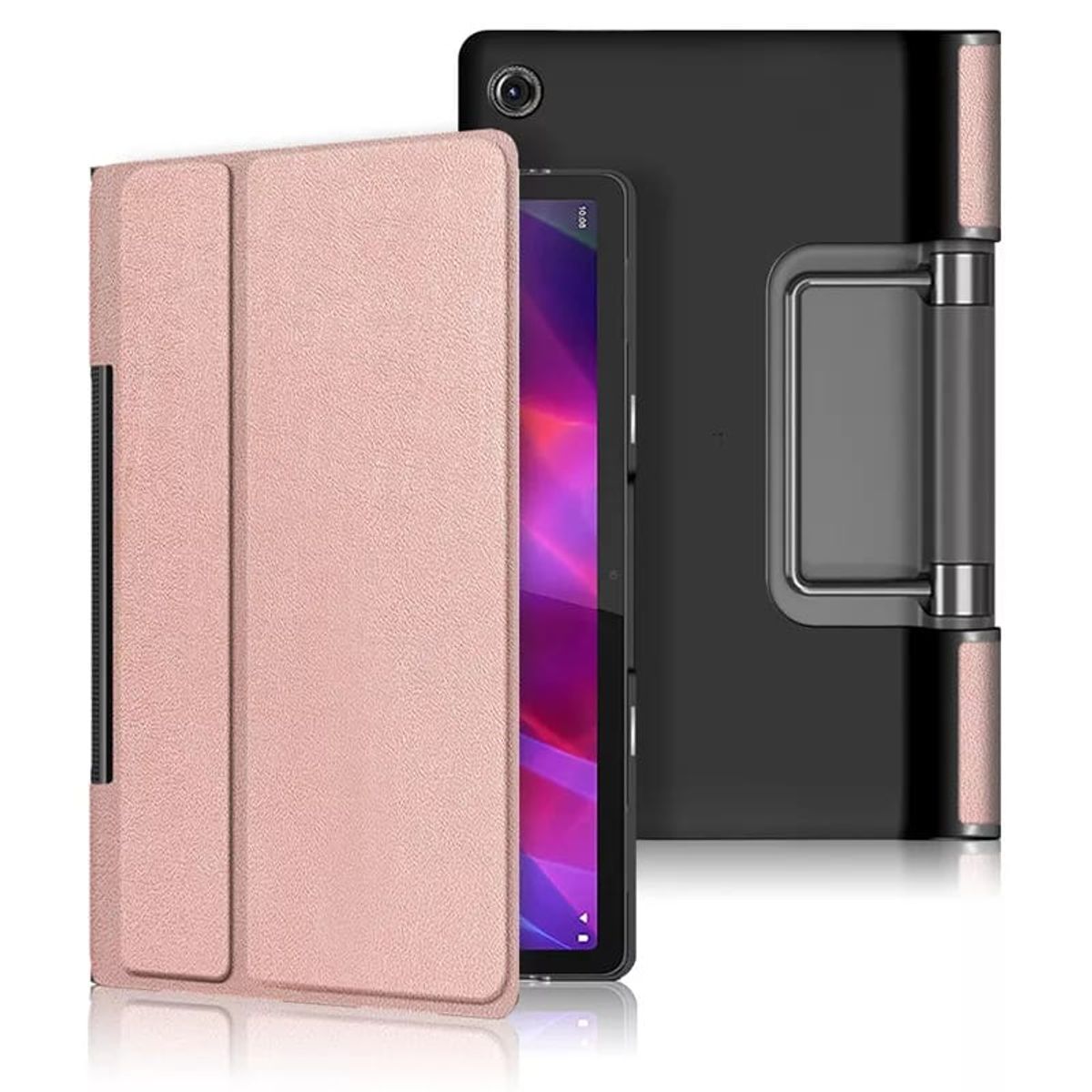 GENERICO - Funda Inteligente compatible con Lenovo Yoga Tab 11 Rosa Gold
