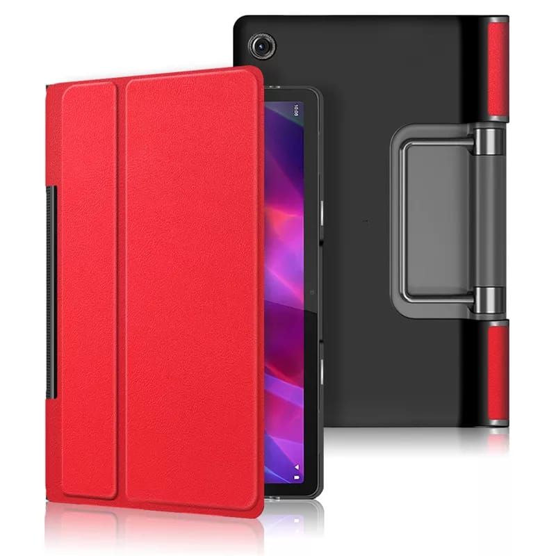 GENERICO - Funda Inteligente compatible con Lenovo Yoga Tab 11 Rojo