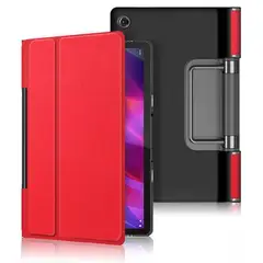 GENERICO - Funda Inteligente compatible con Lenovo Yoga Tab 11 Rojo