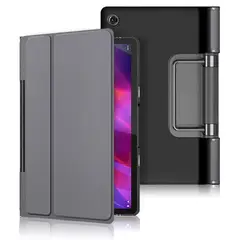 GENERICO - Funda Inteligente compatible con Lenovo Yoga Tab 11 Gris