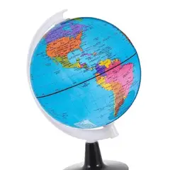 GENERICO - Globo Terraqueo Plastico Giratorio Con Base Mini 106cm