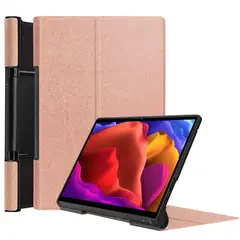 GENERICO - Funda Inteligente compatible con Lenovo Yoga Tab 13 Rosa Gold