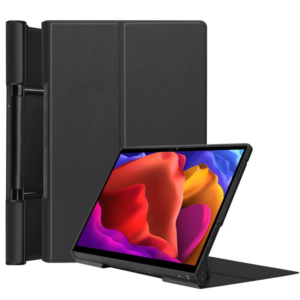 GENERICO - Funda Inteligente compatible con Lenovo Yoga Tab 13 Negro