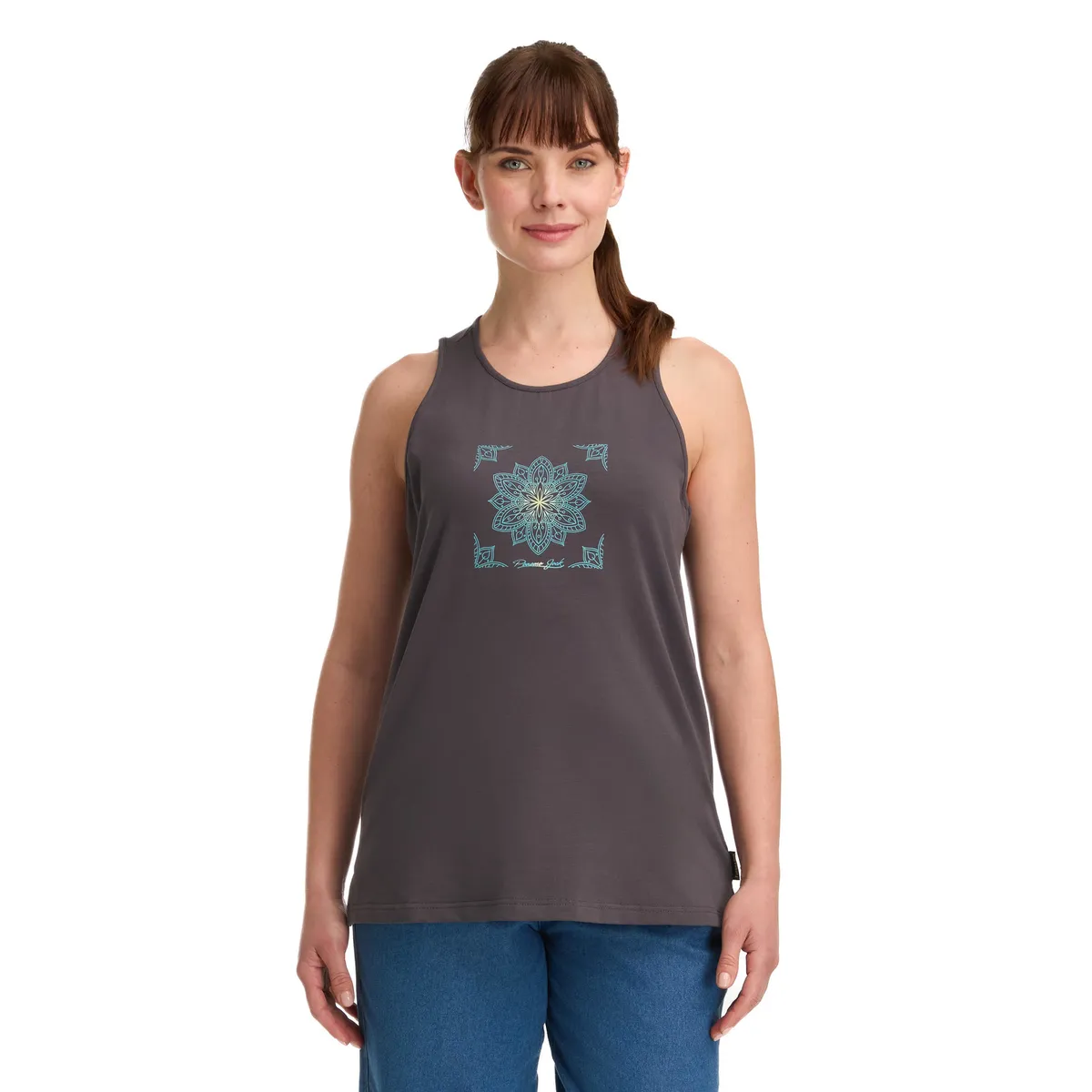 PANAMA JACK - Polera sin mangas Mujer Gris Panama Jack