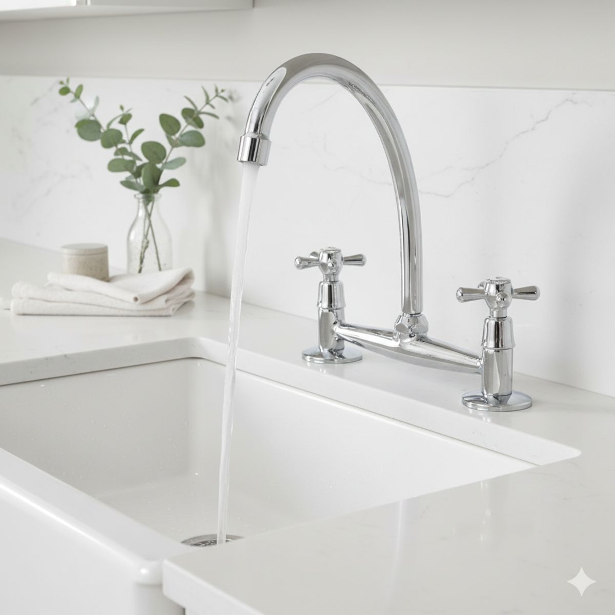 STRETTO - Combinación Llave Grifo Lavaplatos Mossini Cruz Stretto