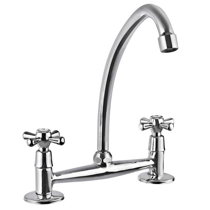 STRETTO - Combinación Llave Grifo Lavaplatos Fregadero Mossini Cruz