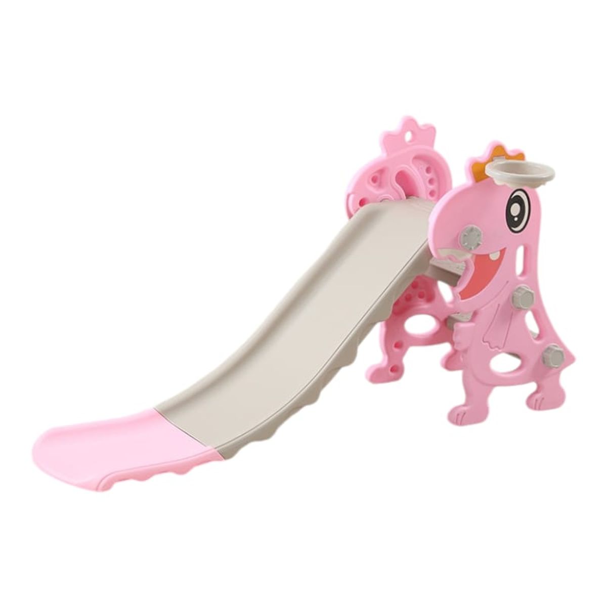 GENERICO - Resbalín Plastico Tobogán  Niños Juego Infantil Dinosaurio Rosado