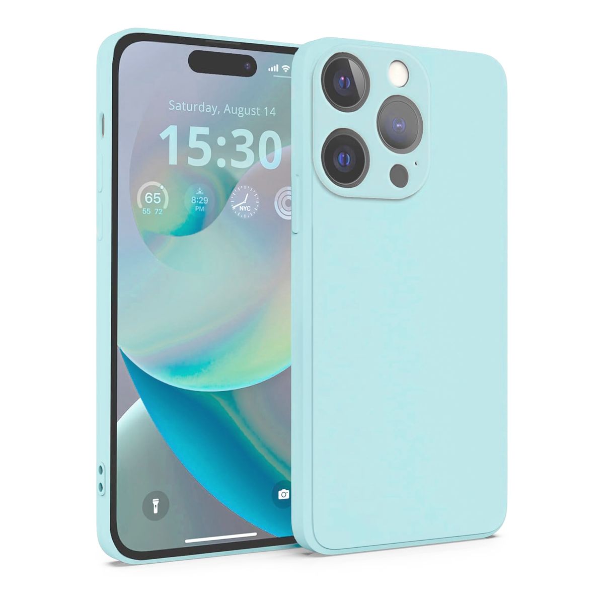 GENERICO - Carcasa para iPhone 14 Pro Max Silicona Antideslizante Suave