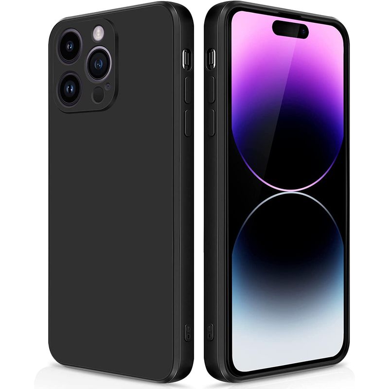 GENERICO - Carcasa para iPhone 14 Pro Silicona Antideslizante Suave
