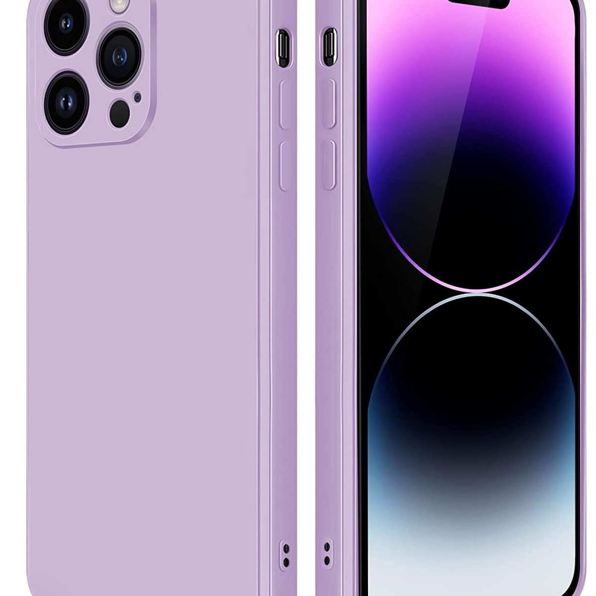 GENERICO - Carcasa para iPhone 14 Pro Silicona Antideslizante Suave