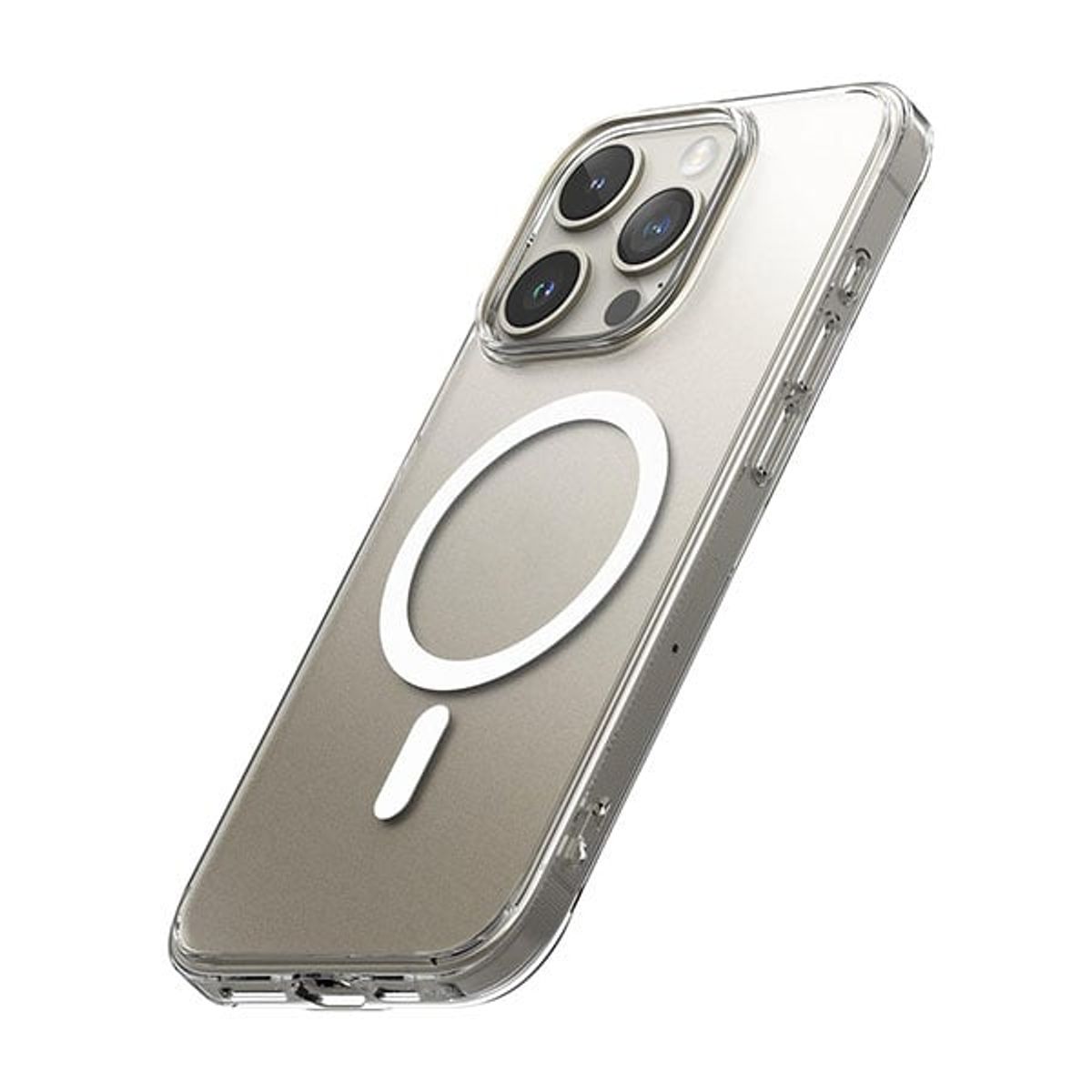 GENERICO - Carcasa para iPhone 15 Pro MagSafe Transparente Reforzada