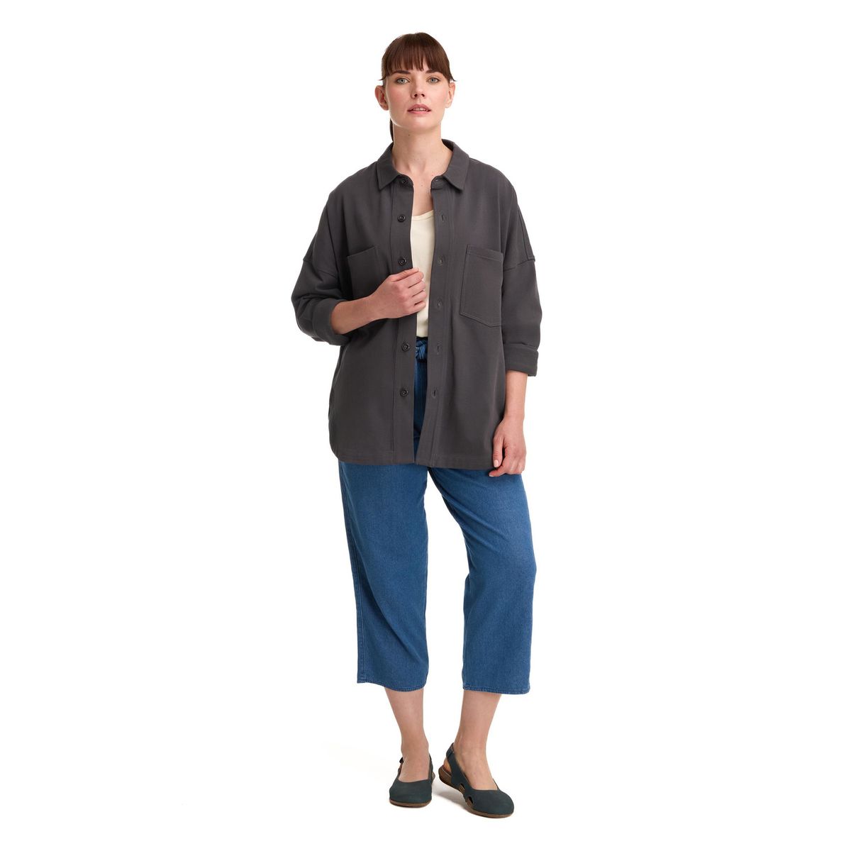 PANAMA JACK - Chaqueta Sobre Camisa Gris Panama Jack