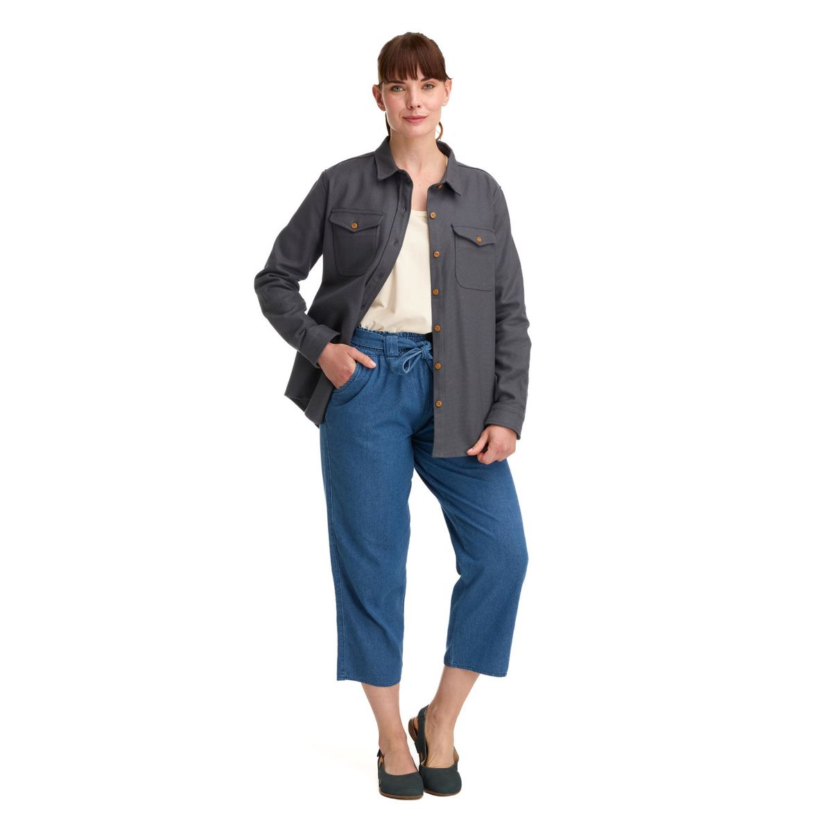 PANAMA JACK - Chaqueta Sobre Camisa Mujer Gris Panama Jack