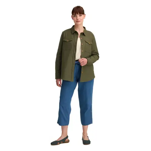PANAMA JACK - Chaqueta sobre Camisa Mujer Verde