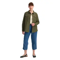 PANAMA JACK - Chaqueta sobre Camisa Mujer Verde
