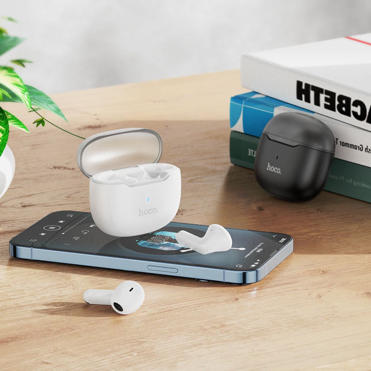 HOCO - Audífono inalámbrico Hoco EW29 IN-EAR blanco