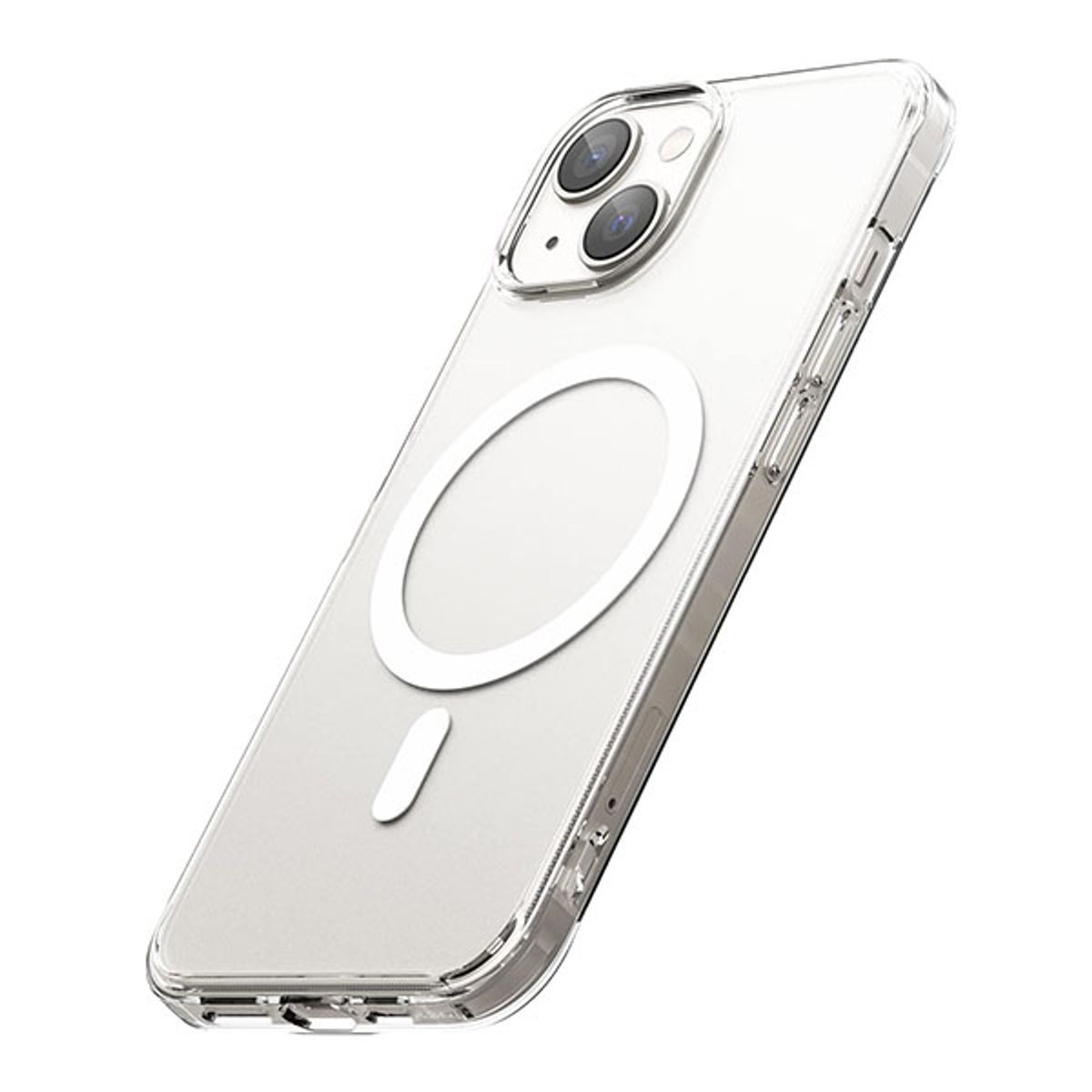 GENERICO - Carcasa para iPhone 15 MagSafe Transparente Reforzada