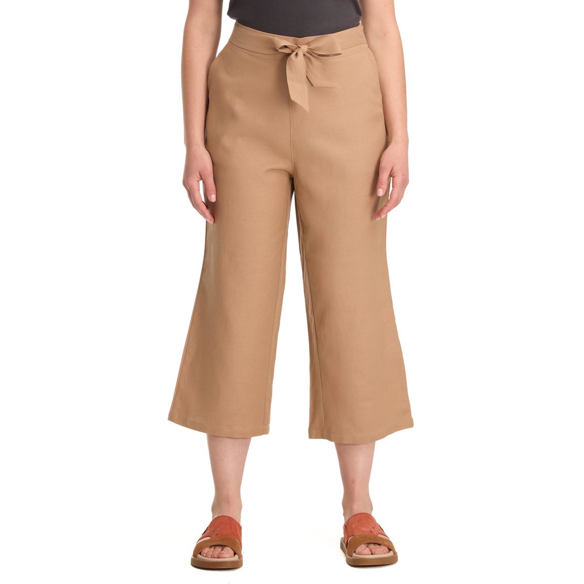 PANAMA JACK - Pantalón Lino Mujer Beige Panama Jack